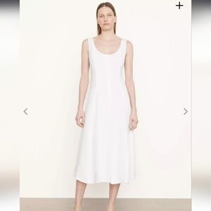 Vince Panelled Scoop Neck Dress Size XL